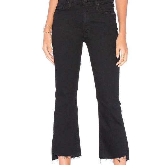 Mother Insider Crop Step Fray Jeans Not Guilty Sz 27 - Picture 3 of 10